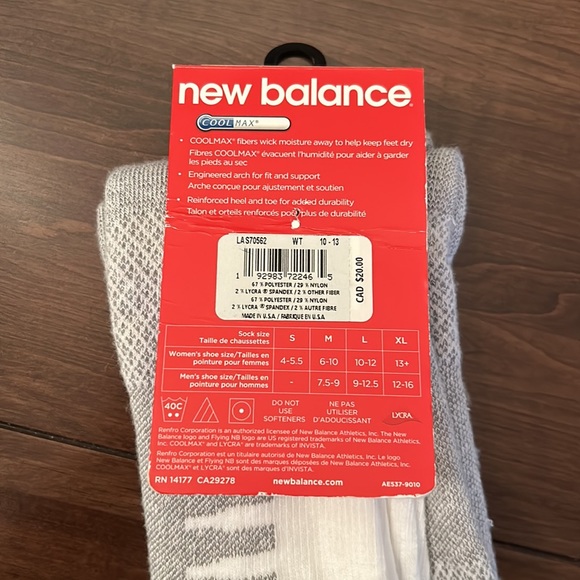 New Balance Crew Socks - Picture 3 of 6